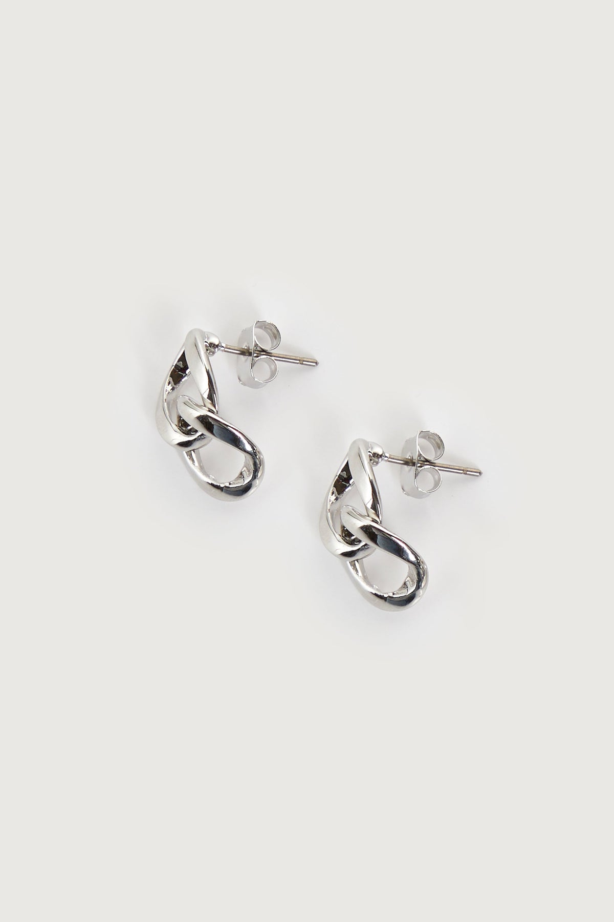 LINKED CHAIN DROP EARRING