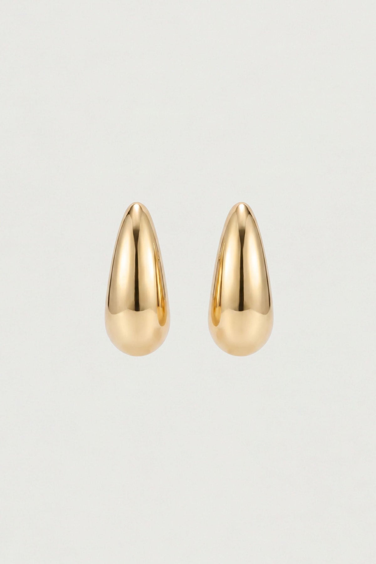 CURVED HOOP EARRINGS