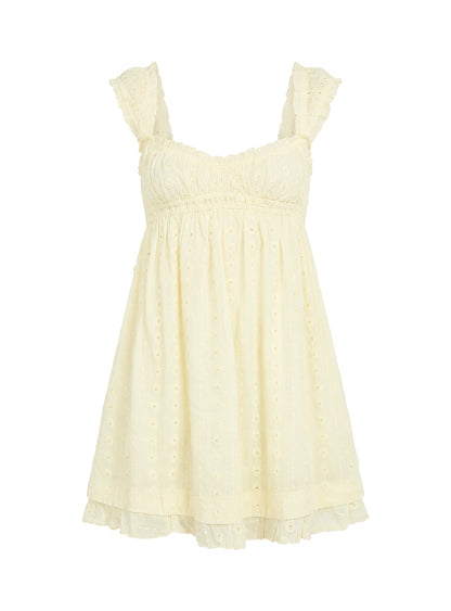 Carlita Mini Dress Yellow