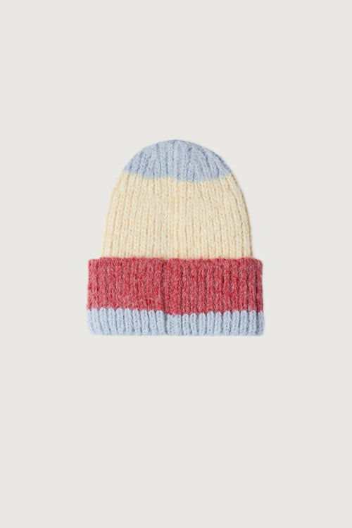 COLOR BLOCK BEANIE