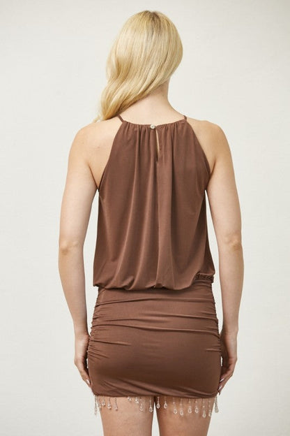 Rebecca Ruched dress