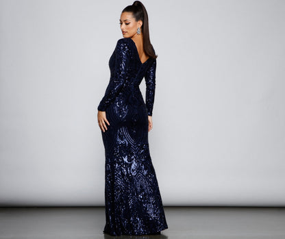 Ireland Formal Sequin Mermaid Dress