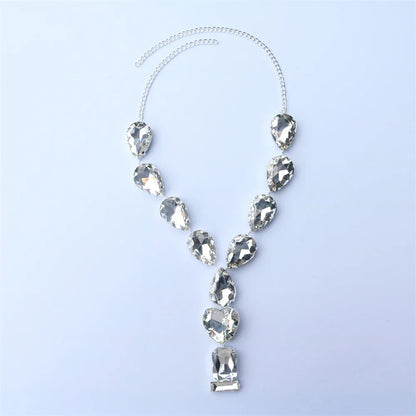 Rhinestones Pendant Necklace