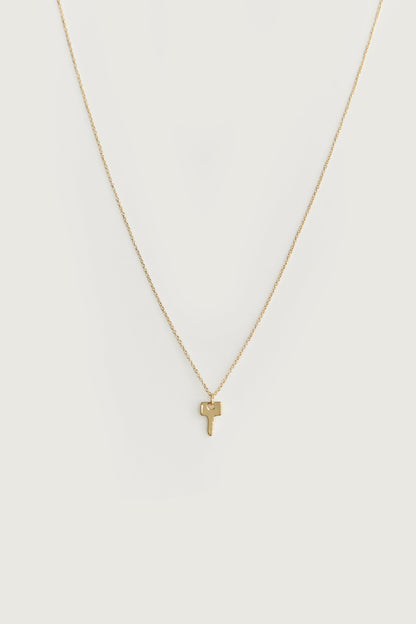 KEY CHARM NECKLACE