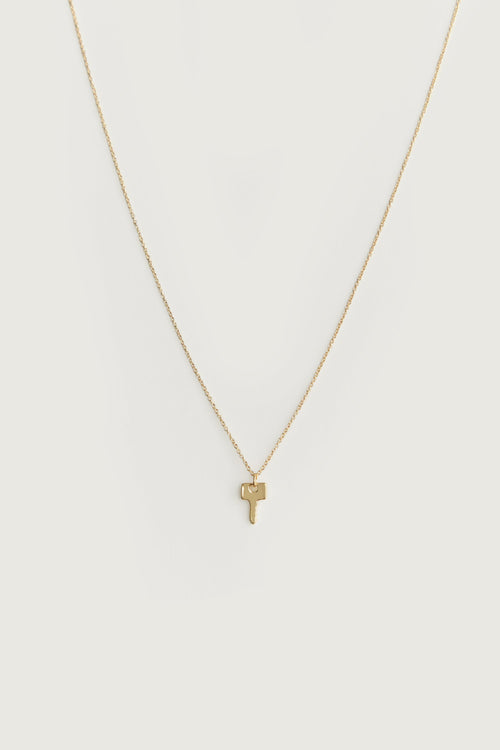 KEY CHARM NECKLACE