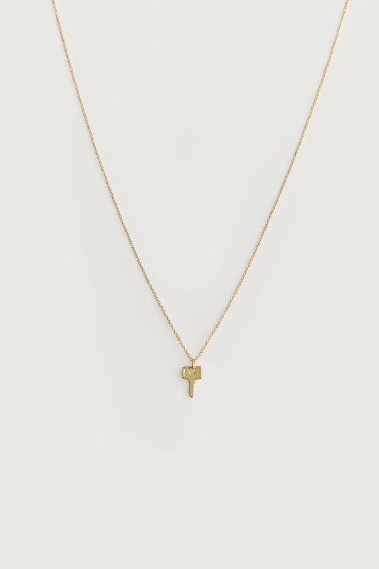 KEY CHARM NECKLACE