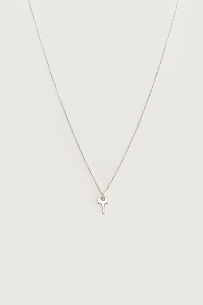 KEY CHARM NECKLACE