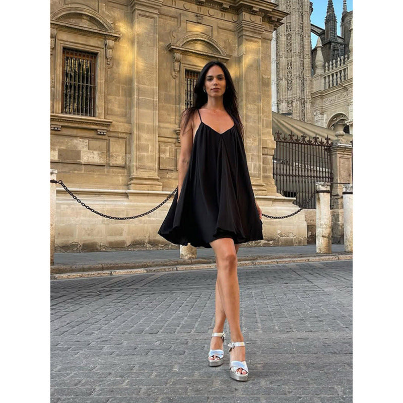 Chloe Flowy Mini Dress