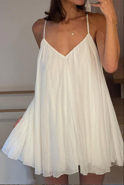 Chloe Flowy Mini Dress