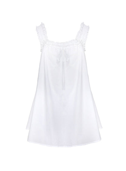 Swing Mini Dress White