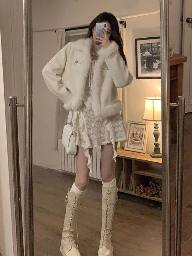 Voguable  French Elegant Y2k Mini Dress Woman Short Party Pure Color Casual Dress Office Lady One Piece Dress Korean Fashion