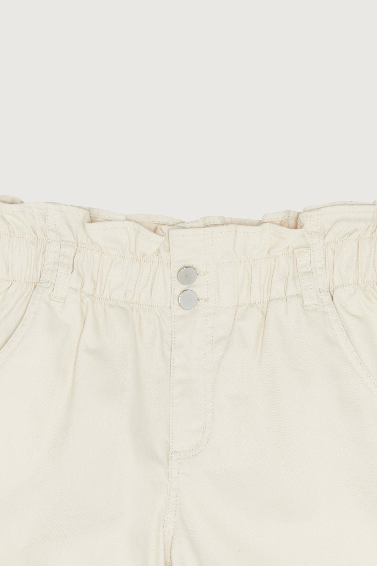 PAPER BAG DENIM SHORTS