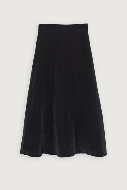 NYLON MIDI SKIRT