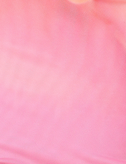 CHER MINI DRESS - PINK : MACRO FLORAL : PINK HIBISCUS