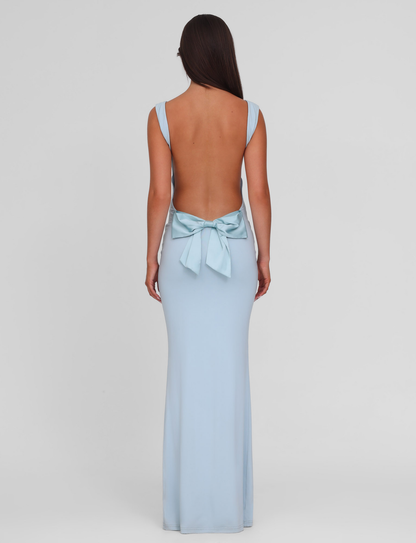 ZITA DRESS - BLUE : BABY BLUE
