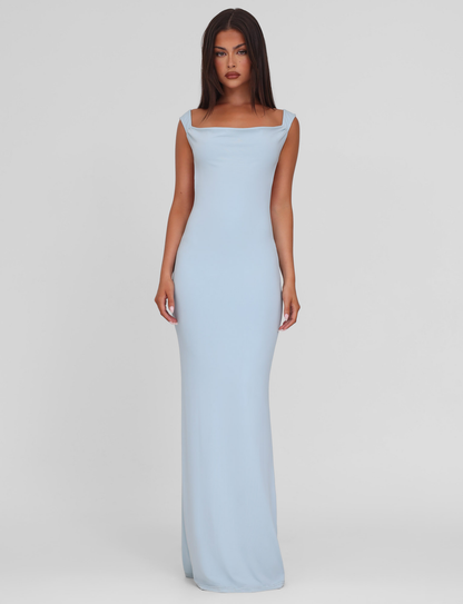 ZITA DRESS - BLUE : BABY BLUE