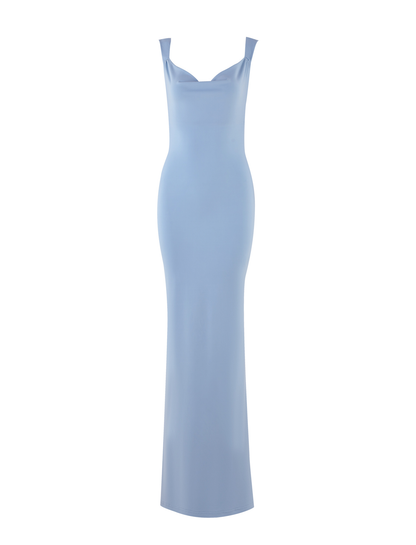 ZITA DRESS - BLUE : BABY BLUE