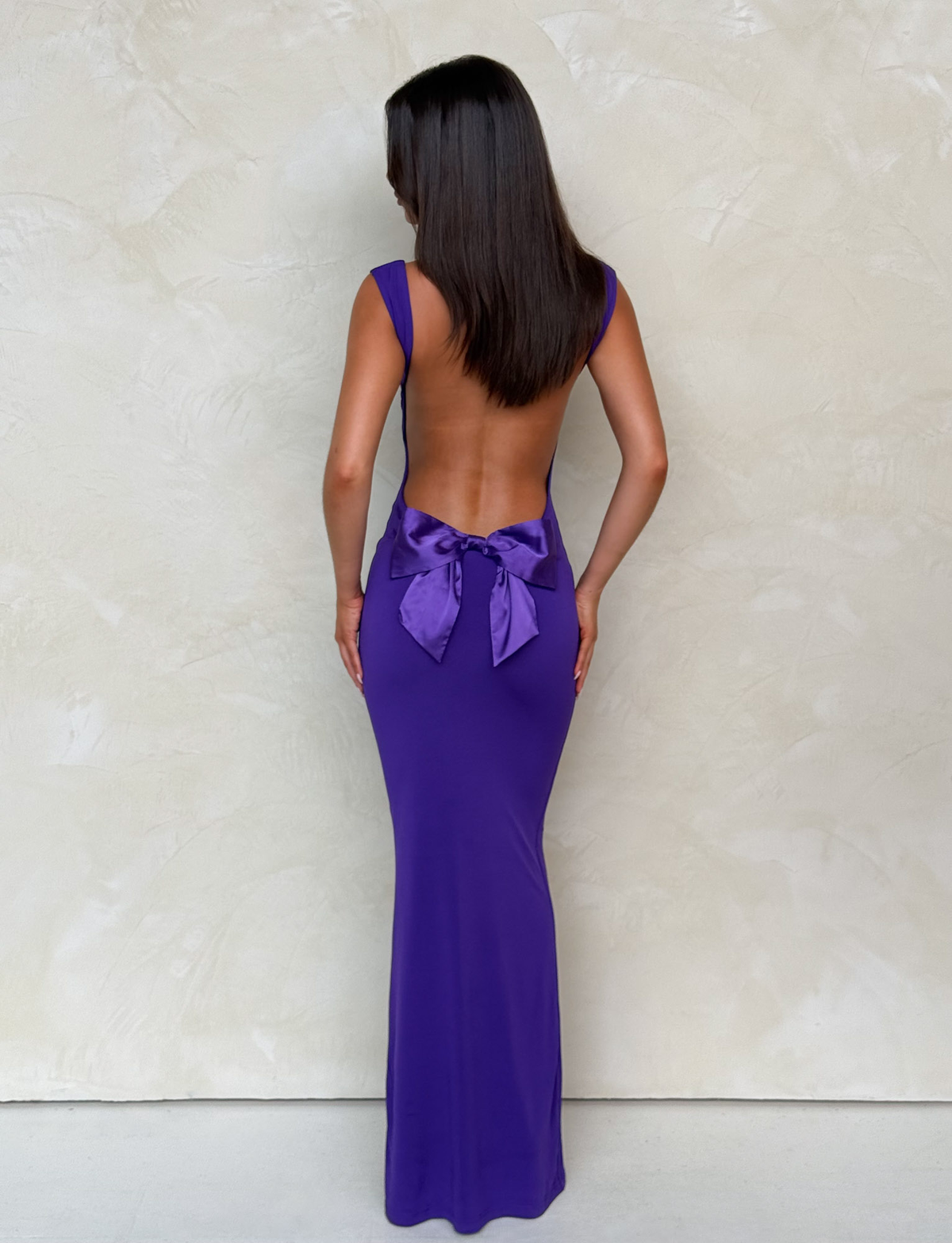 ZITA MAXI DRESS - PURPLE