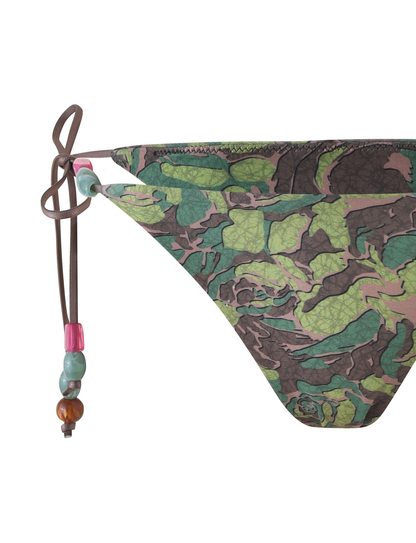 FINLEA BIKINI BOTTOM - GREEN : CAMO
