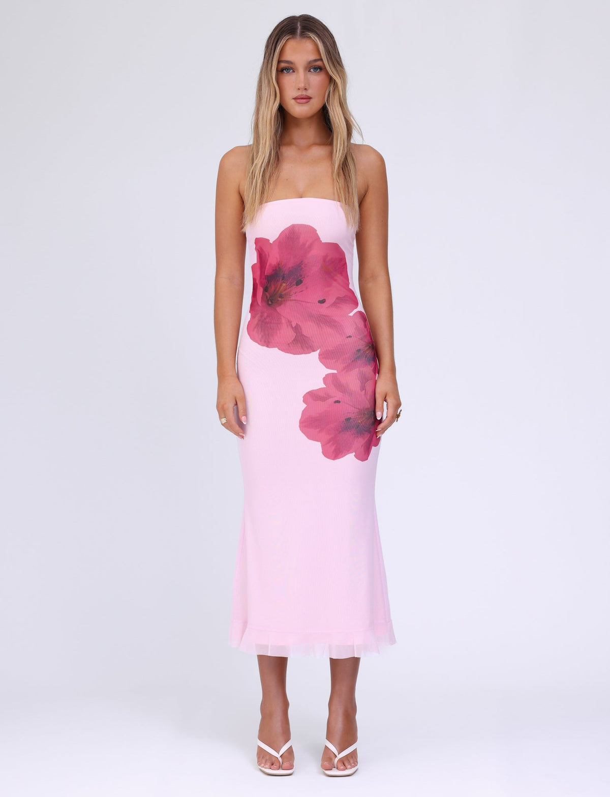 LILLIAN DRESS - PINK : BABY PINK