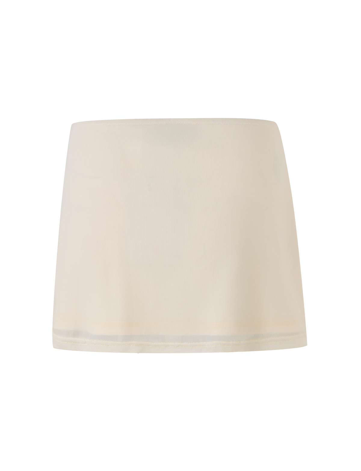 OCTAVIA MINI SKIRT - NEUTRAL : CREAM