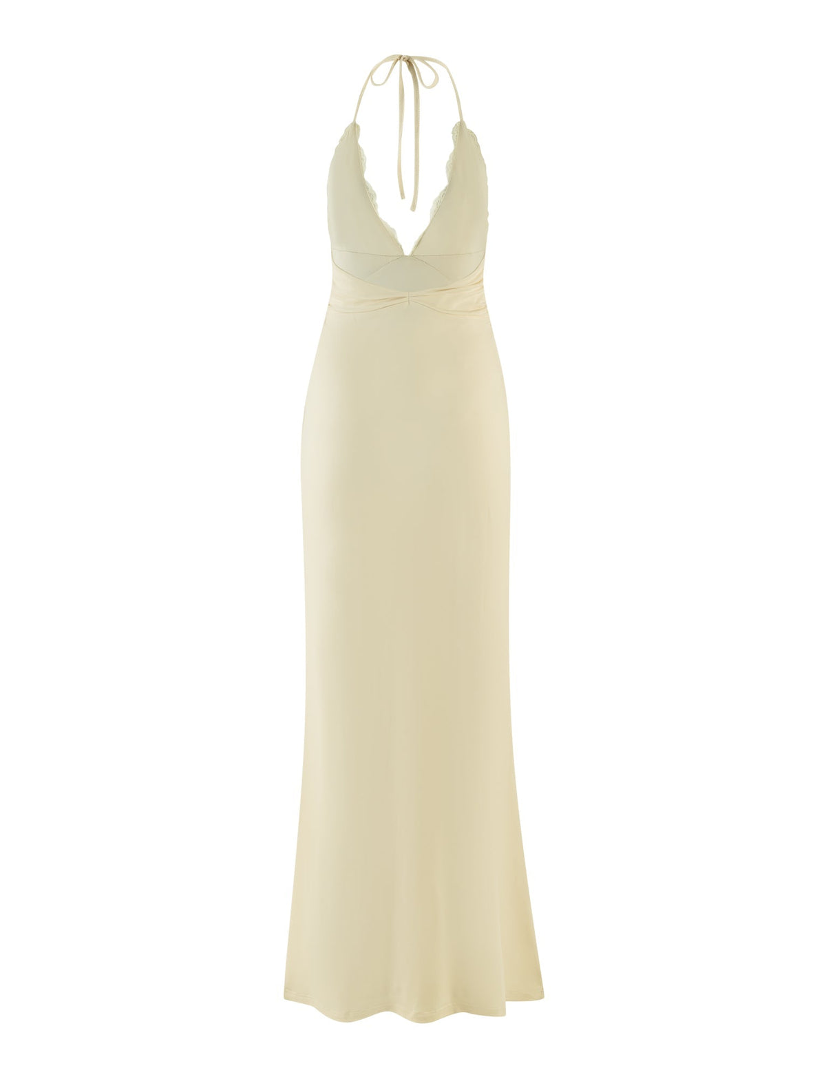 DEENA MAXI DRESS - YELLOW : LEMON
