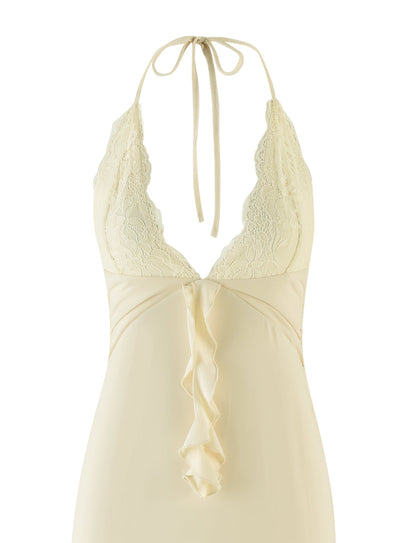 DEENA MAXI DRESS - YELLOW : LEMON