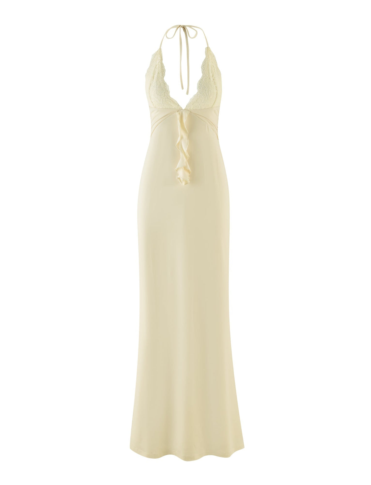 DEENA MAXI DRESS - YELLOW : LEMON