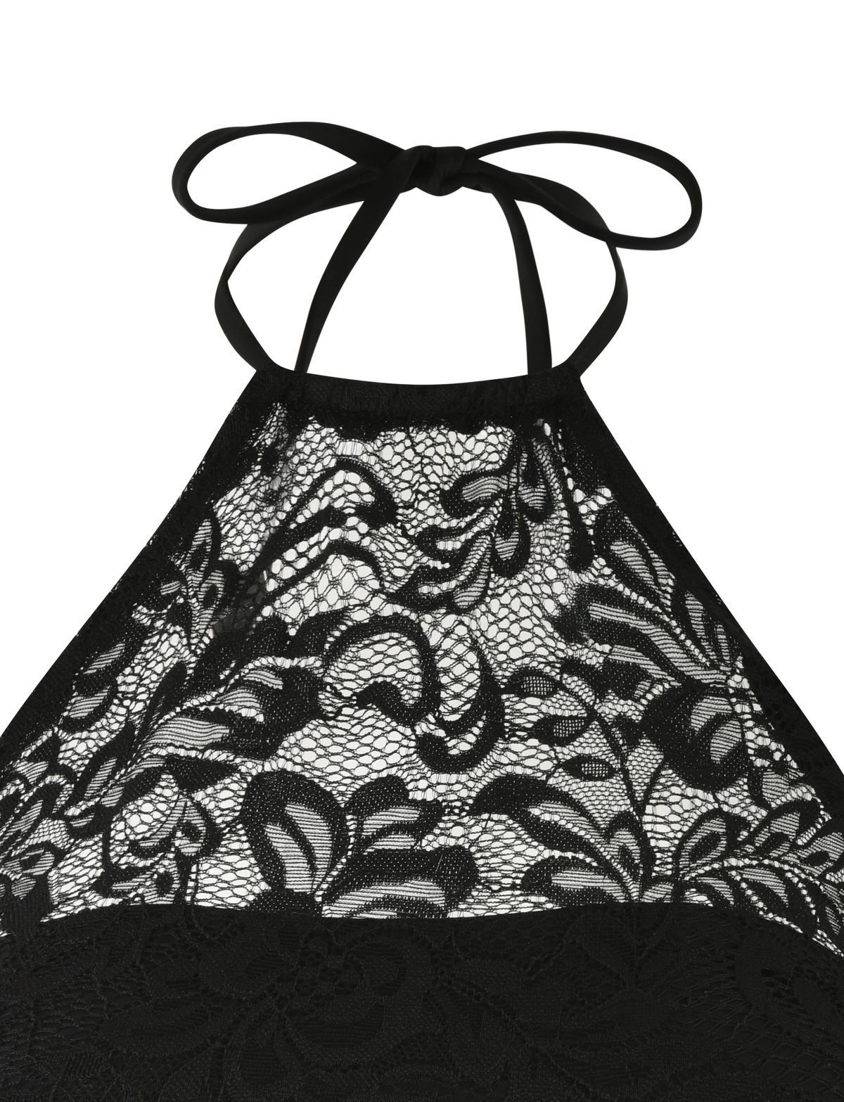 SIYA LACE TOP - BLACK : LACE : BLACK LACE