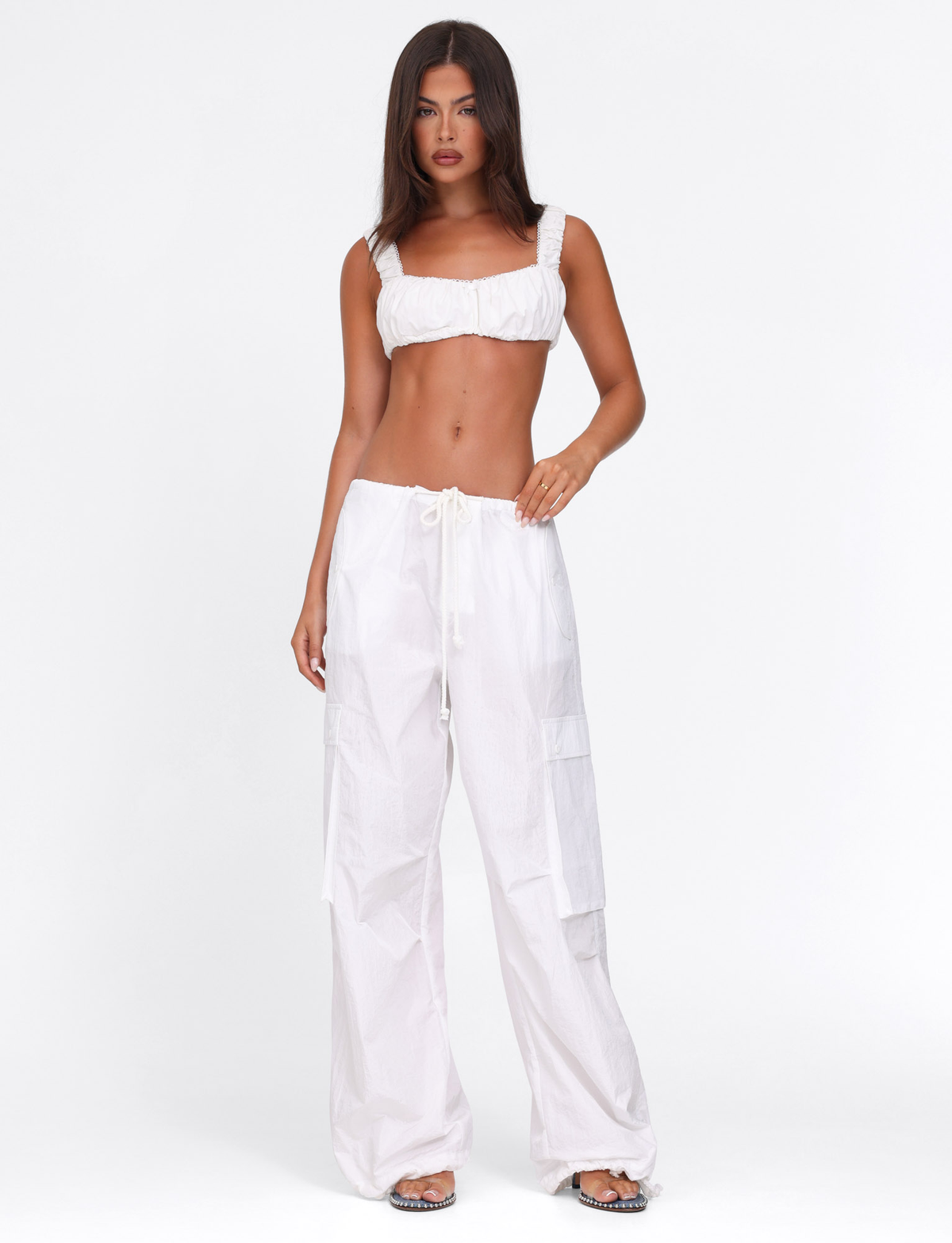VIOLETTE PANT - WHITE