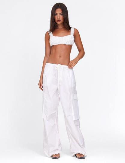 VIOLETTE PANT - WHITE