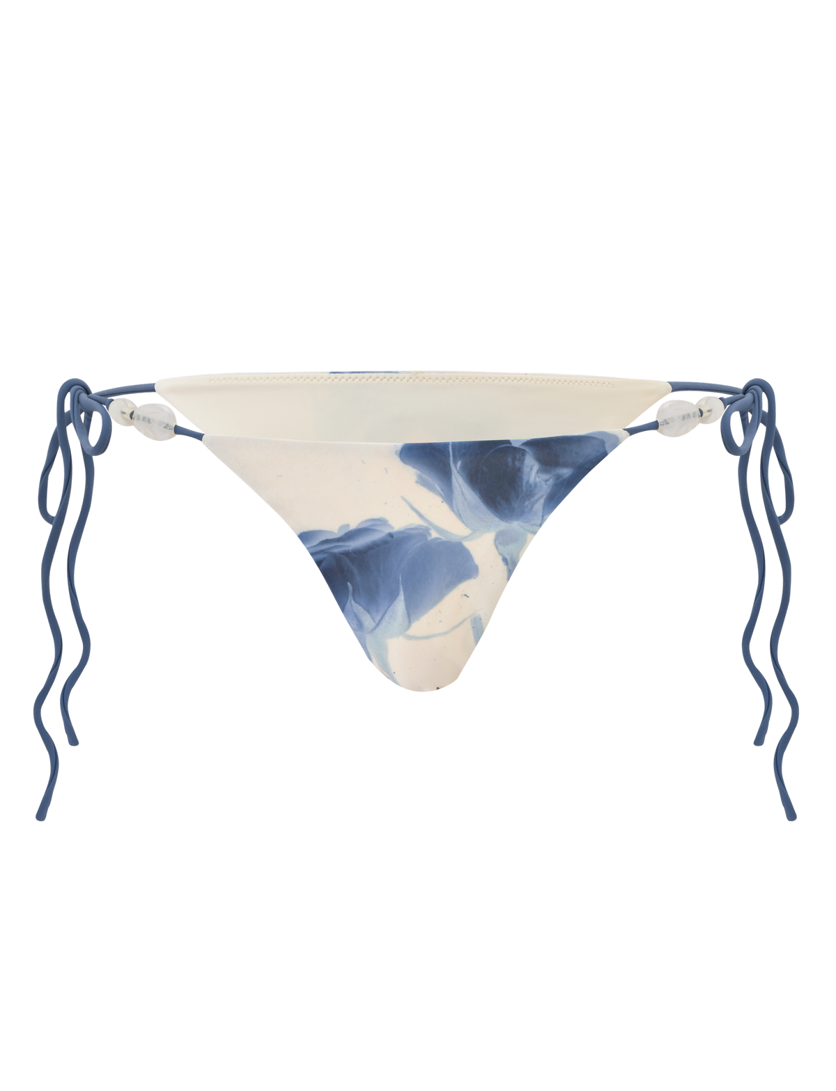 CYLAS BIKINI BOTTOM - INDIGO FLORAL
