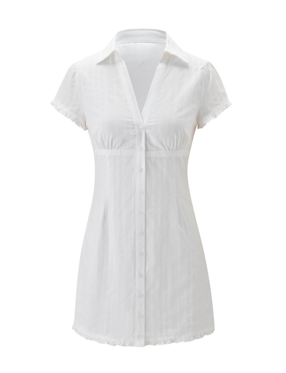VALERIE MINI DRESS - WHITE
