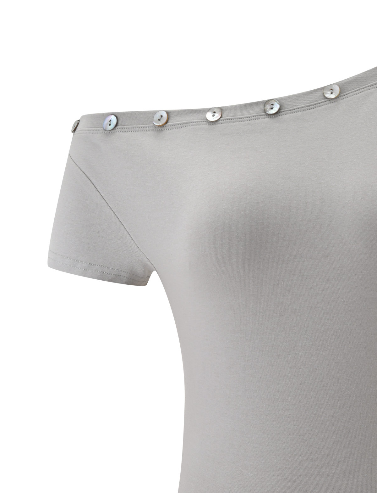 MARITA TOP - DOVE GREY