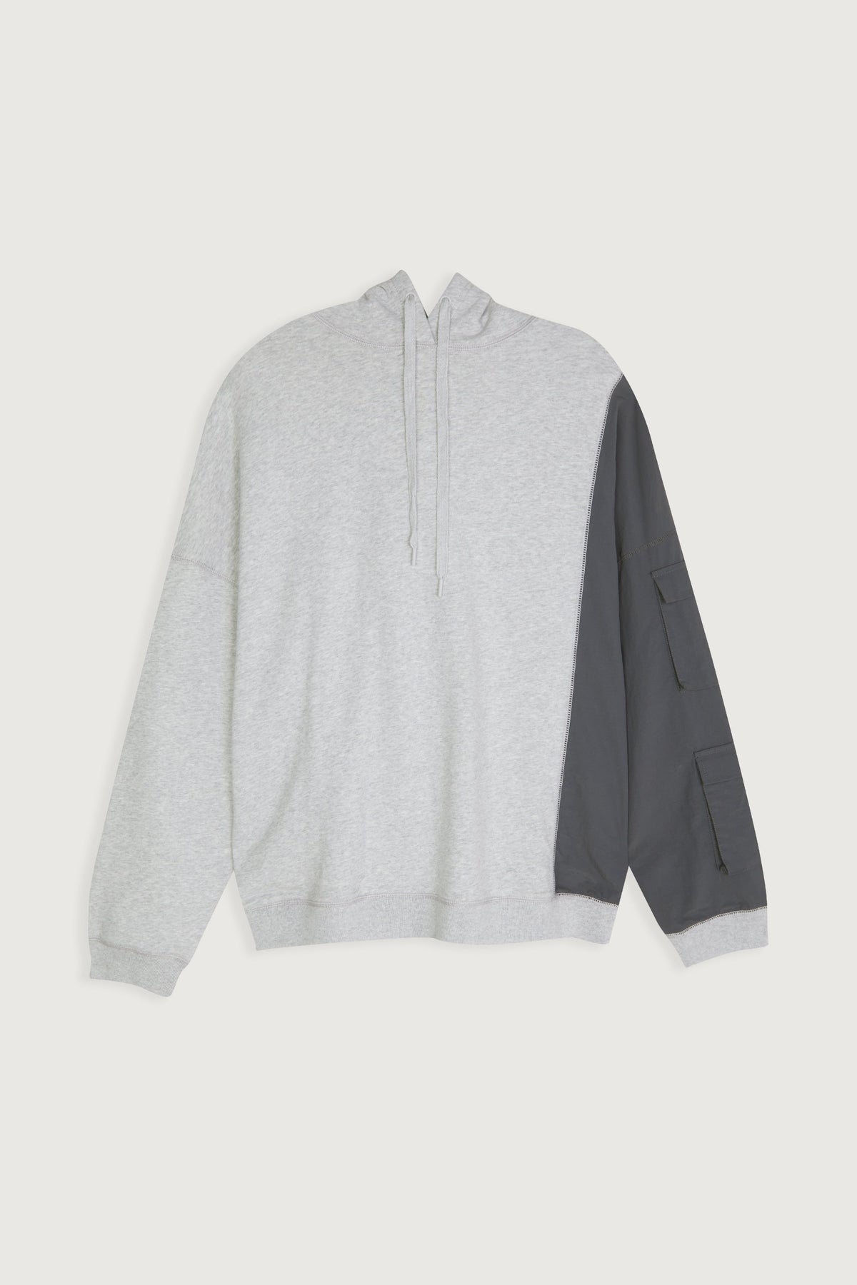 PANELED HOODIE