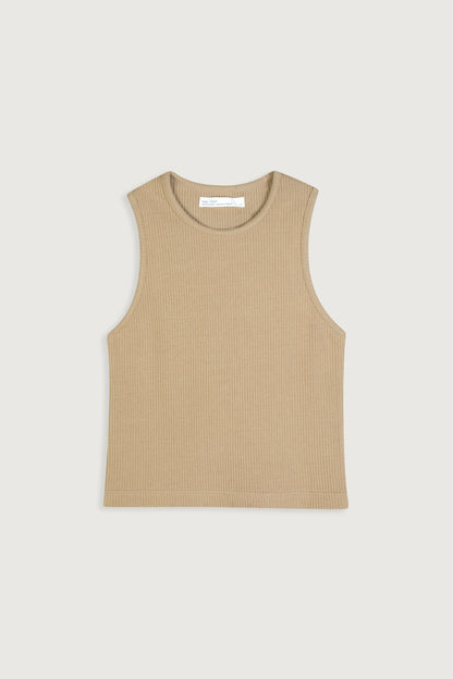 CROPPED RACERBACK TANK