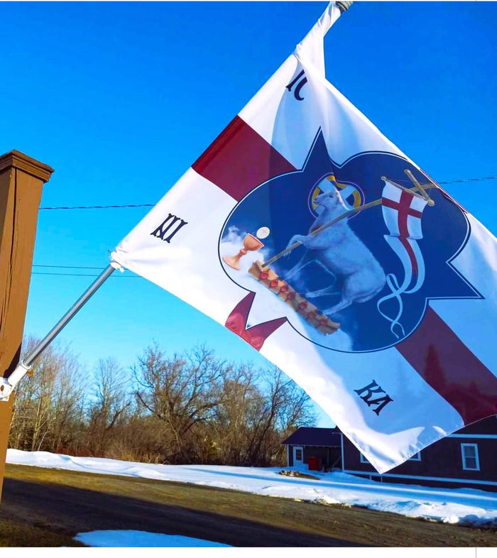 Ad Crucem Agnus Dei Flag