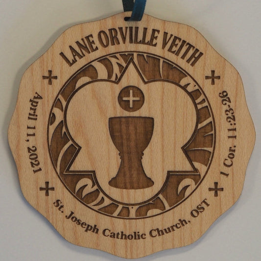 Ad Crucem First Communion Ornament