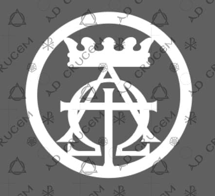 9. Crown Alpha Omega - white
