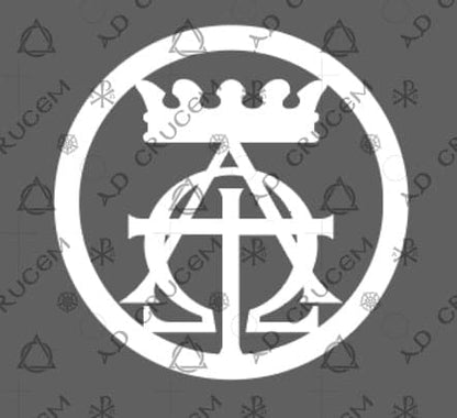 9. Crown Alpha Omega - white