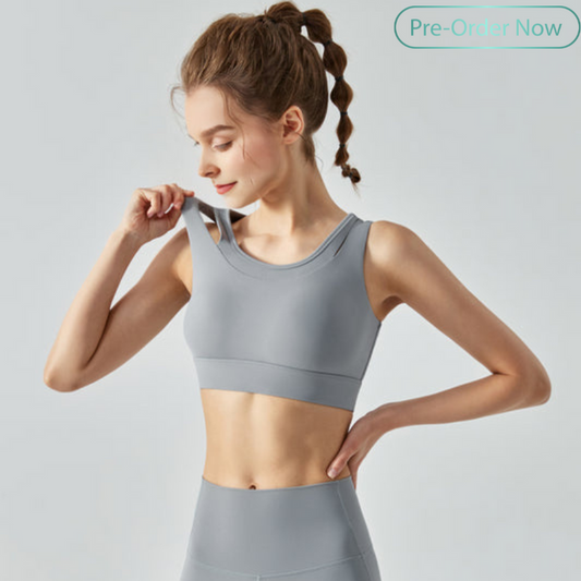 Back Closure Sports Bra for Women