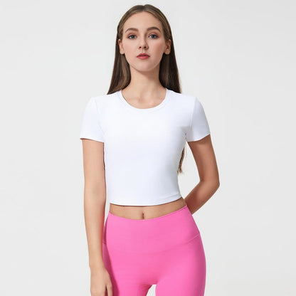 Back Pleated Sports T Shirt