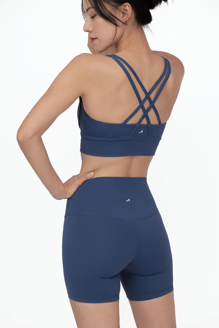 BackV High-Rise Biker Short – Seamless High Waisted Biker Shorts Women
