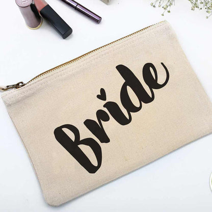 Bright & Bold Makeup Bag with Wedding Role - XOXOKristen