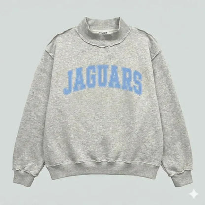 Bucketlist Women's Jaguars Mock Neck Sweatshirt