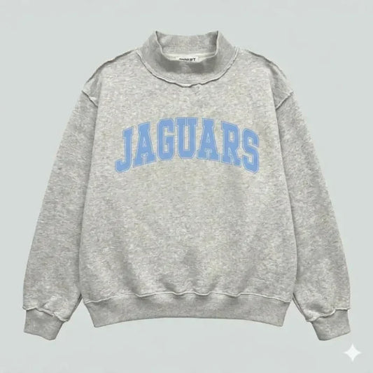 Bucketlist Women's Jaguars Mock Neck Sweatshirt