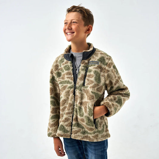 Burlebo Youth Sherpa full Zip Jacket