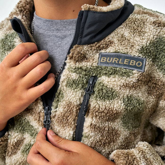 Burlebo Youth Sherpa full Zip Jacket