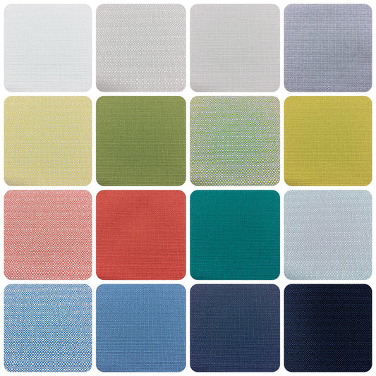 Catalina: Solid Woven Outdoor Upholstery Fabric by the Yard - Annabel Bleu