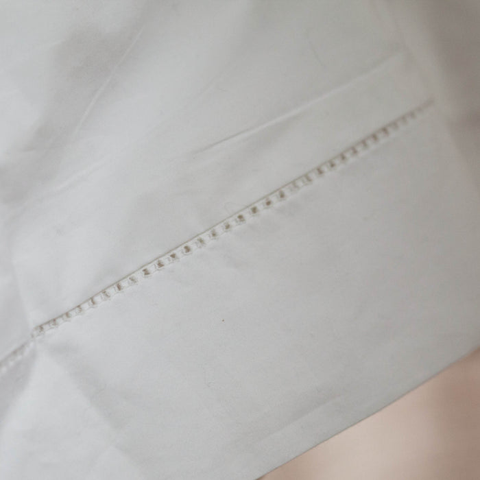 Classic Hemstitch White Sham